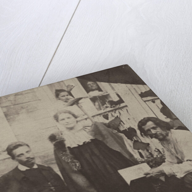 Lou Andreas-Salomé and Rainer Maria Rilke visiting Spiridon Drozhzhin, 1900 by Anonymous