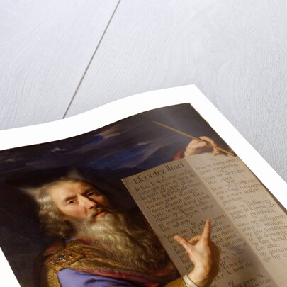 Moses with the Ten Commandments, c. 1650-1660 by Anonymous