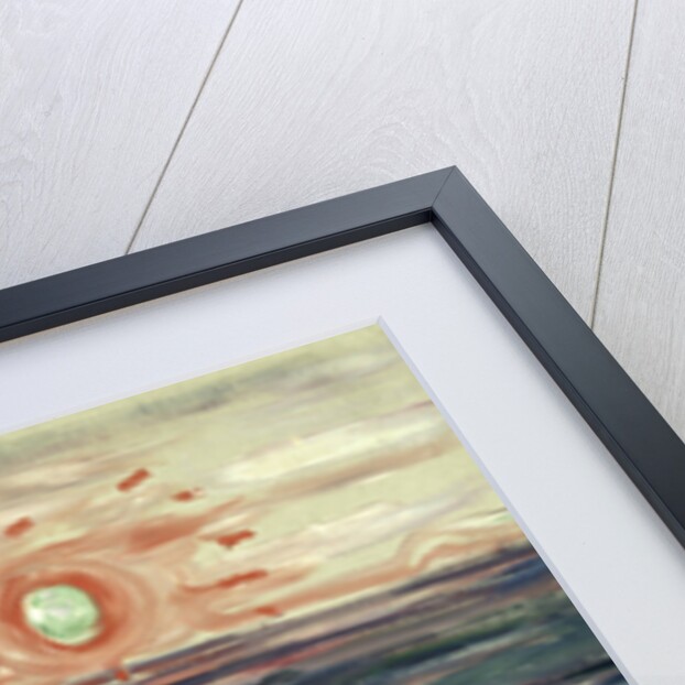 Canal at sunset, 1908 by Anonymous