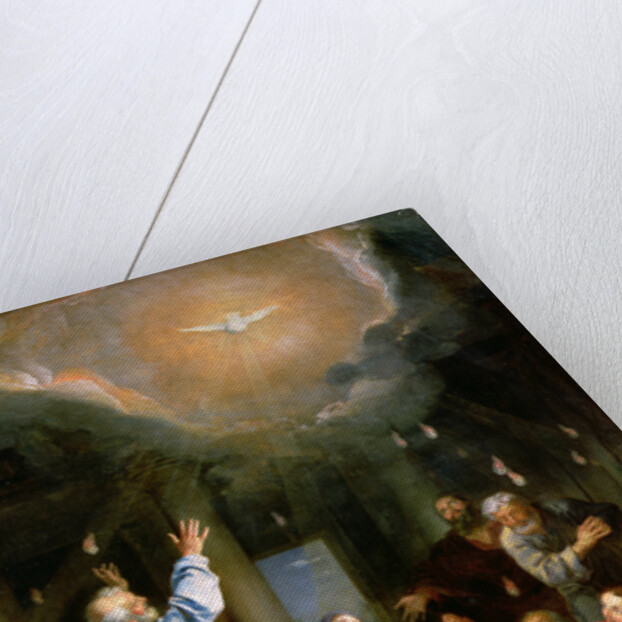 The descent of the Holy Spirit (Pentecost) by Anonymous