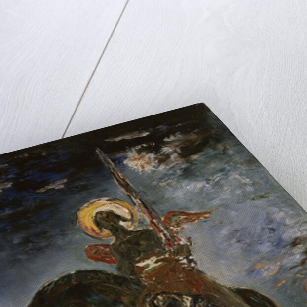 The Parca and the Angel of Death (La Parque et lange de la Mort), c. 1890 by Anonymous