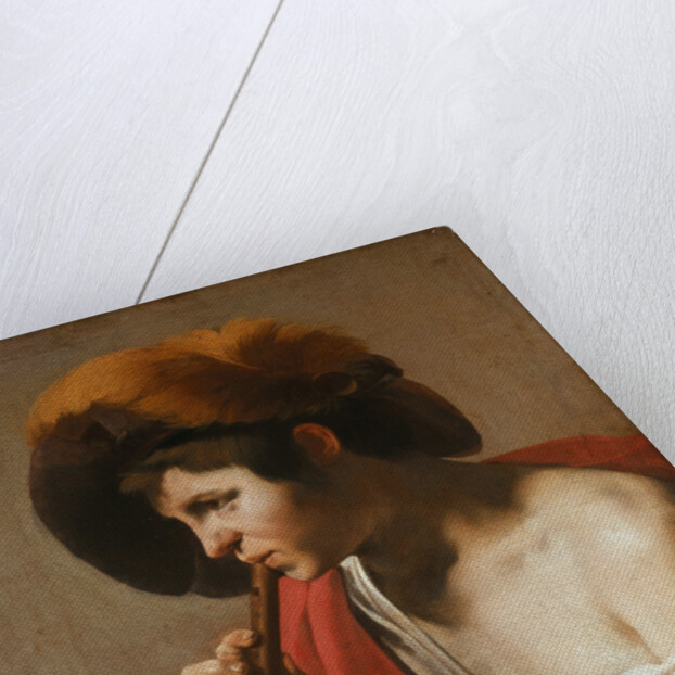 Flute Player, 1621 by Anonymous