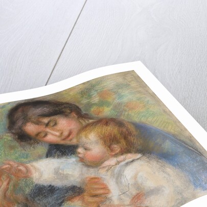 Child with an Apple (Gabrielle, Jean Renoir and a Little Girl), c. 1895 by Anonymous