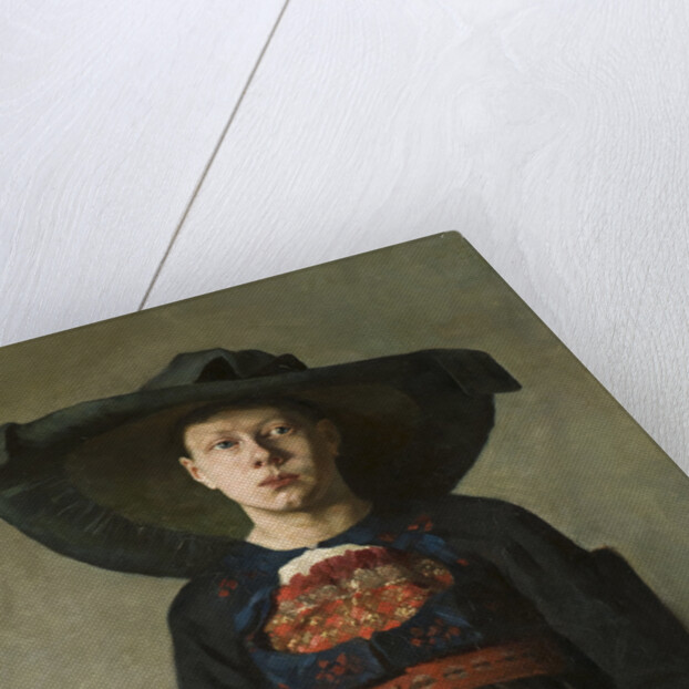 A Bavarian Peasant Girl, 1885-1887 by Anonymous