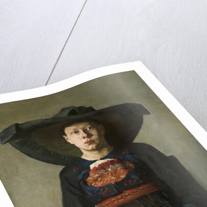 A Bavarian Peasant Girl, 1885-1887 by Anonymous