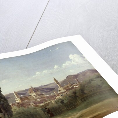 View of Florence from the Boboli Gardens, ca 1835-1840 by Anonymous
