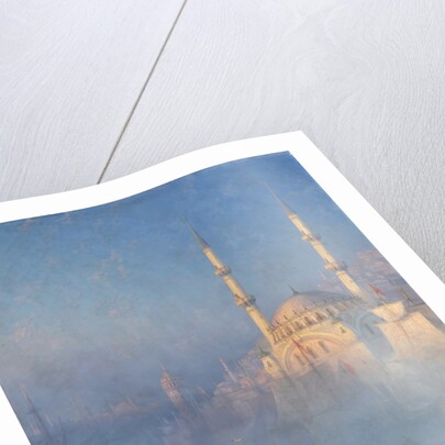 Constantinople. The Nusretiye Mosque, 1884 by Anonymous