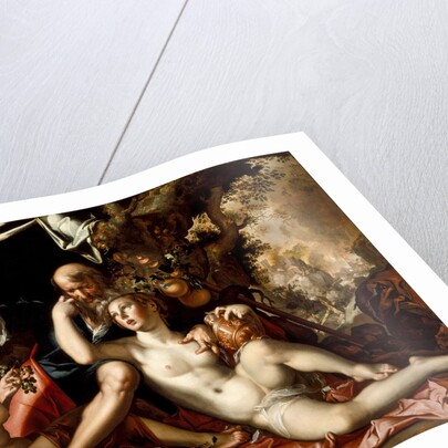 Lot and his Daughters, ca 1595 by Anonymous