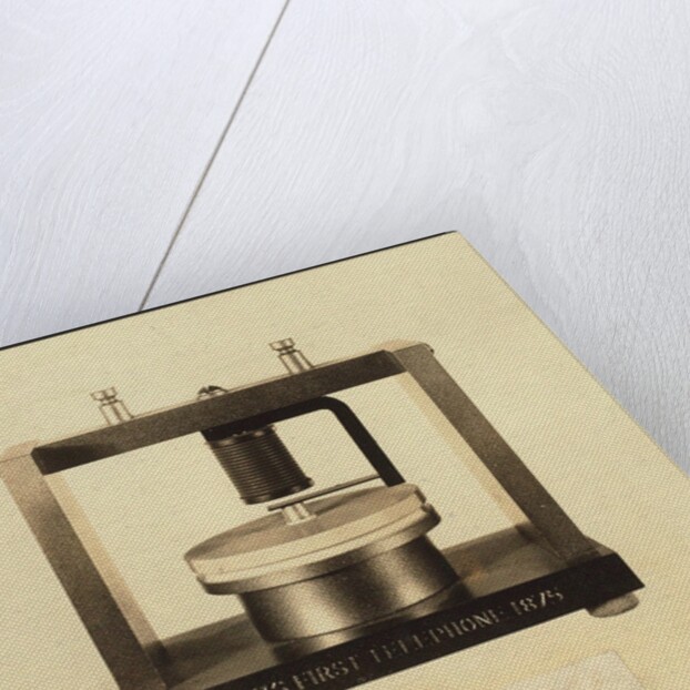 Bells first telephone, 1876 by Anonymous