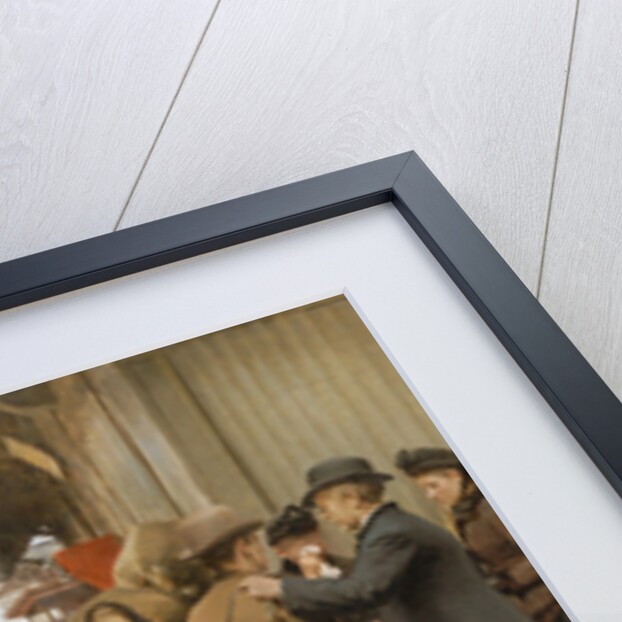 Emigrants on Larsens Plads, 1890 by Anonymous