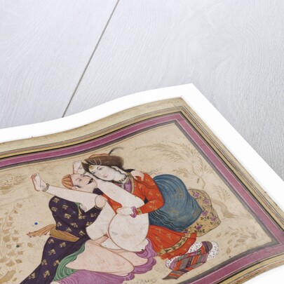 Love scene, 1693 by Anonymous