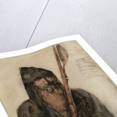 Costume Design for Feodor Chaliapin in the opera Rogneda by Alexander Serov, 1897 by Anonymous