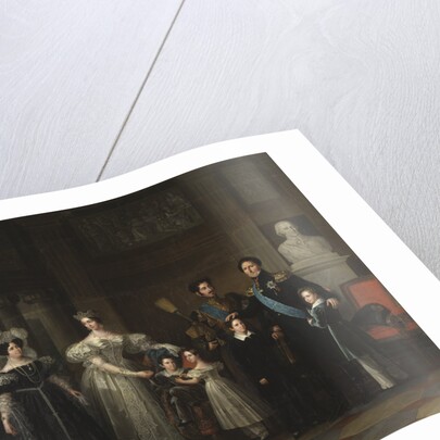 Bernadotte Family: Oscar I, Desideria, Josephine, Charles XV, Oscar II, Charles XIV John, Prince Gus by Anonymous