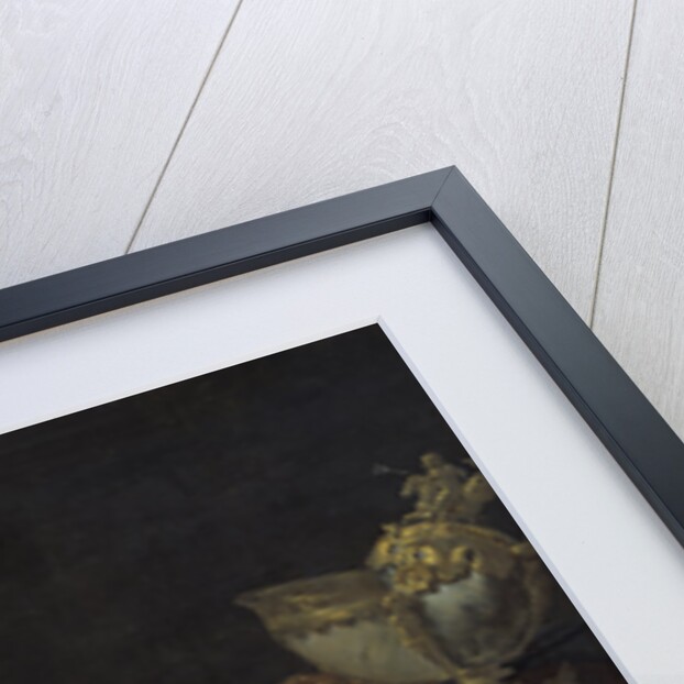 Breakfast Still Life with Cheese and Goblet by Anonymous