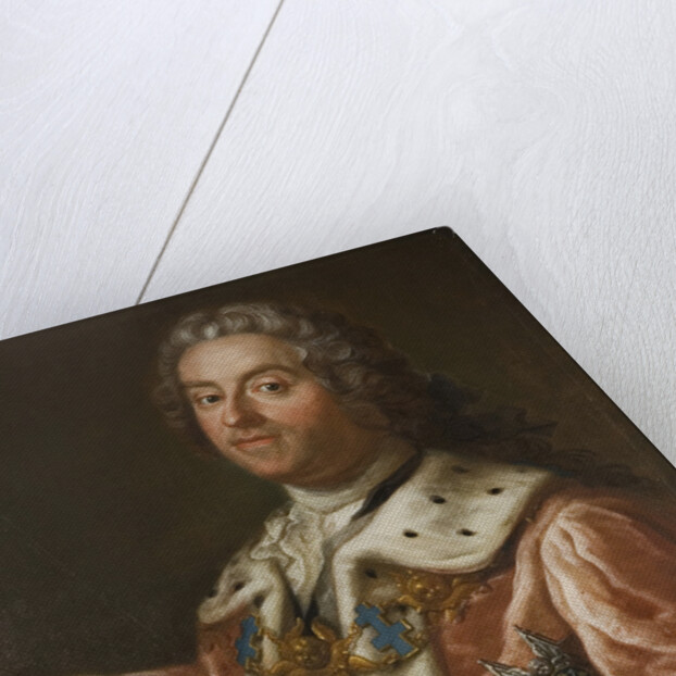 Portrait of Carl Gustaf Tessin, 1750 by Anonymous