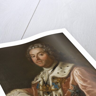 Portrait of Carl Gustaf Tessin, 1750 by Anonymous