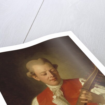 Portrait of Carl Michael Bellman, 1779 by Anonymous