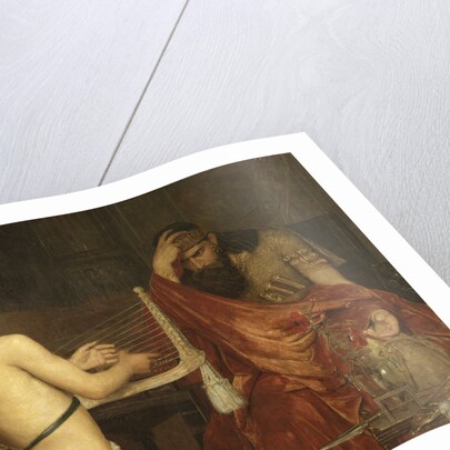 David and Saul, 1878 by Anonymous