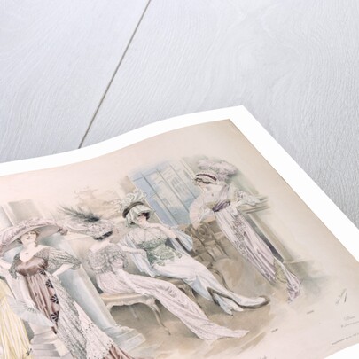 Chic Parisien. Fashion plate, 1910s by Anonymous