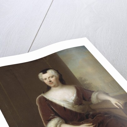 Portrait of Margravine Albertina Frederica of Baden-Durlach by Anonymous
