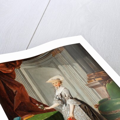 Portrait of Jeanne-Sophie de Vignerot du Plessis, Comtesse dEgmonte by Anonymous