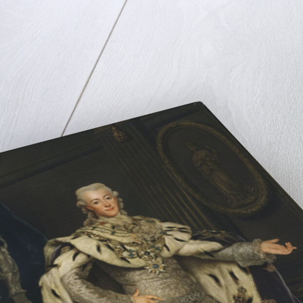 Portrait of King Gustav III of Sweden, 1777 by Anonymous
