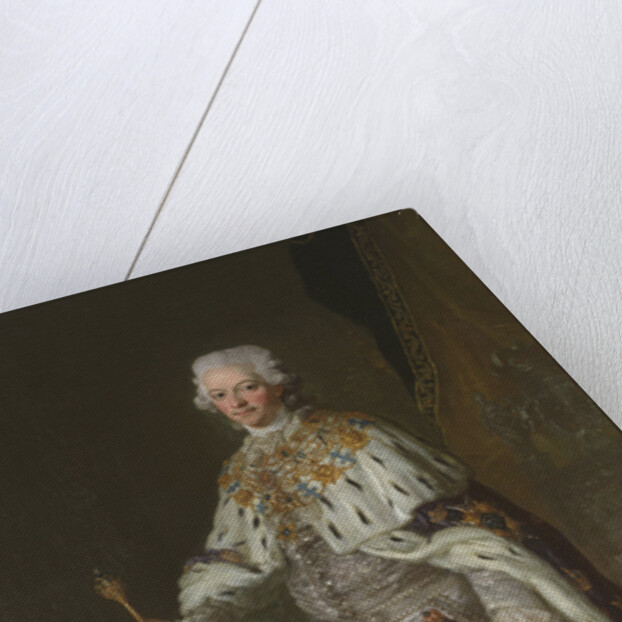 Portrait of King Gustav III of Sweden by Anonymous