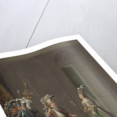 King Gustav III of Sweden and Ulrika Eleonora von Fersen by Anonymous