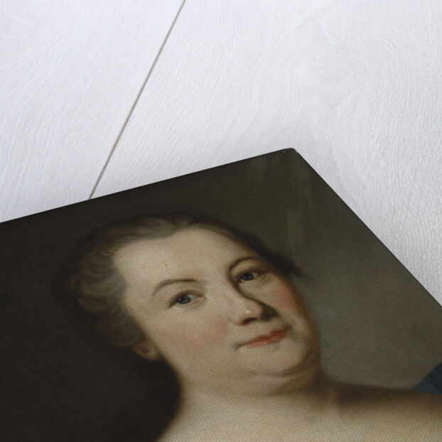 Portrait of the poet Hedvig Charlotta Nordenflycht by Anonymous