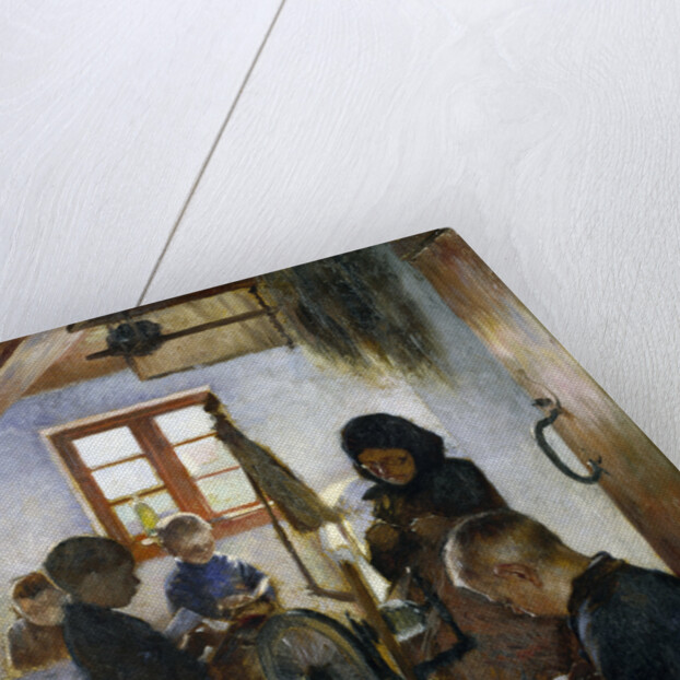 In the Village School, 1884 by Anonymous