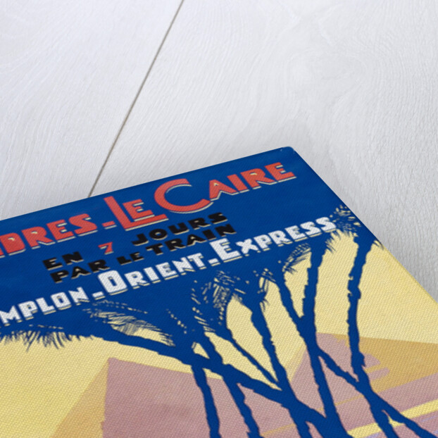 Simplon-Orient-Express, Londres-le Caire, c. 1930 by Anonymous