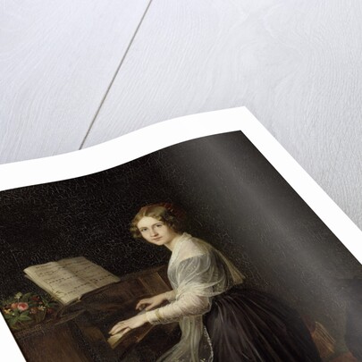 Portrait of the Soprano Jenny Lind, 1845 by Anonymous