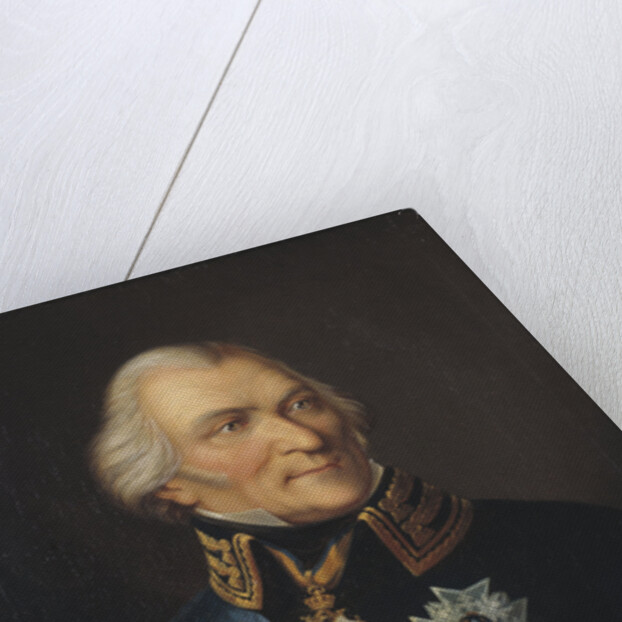 Portrait of Count Johan Christopher Toll by Anonymous