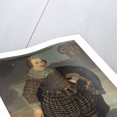 Portrait of King Charles IX of Sweden by Anonymous