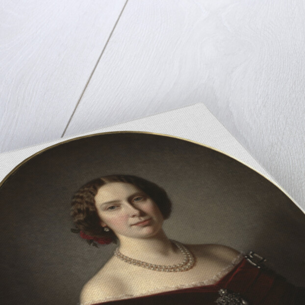 Portrait of Louise of the Netherlands, Queen of Sweden and Norway by Anonymous