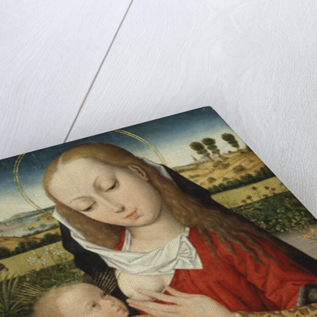 The Virgin suckling the Child by Anonymous
