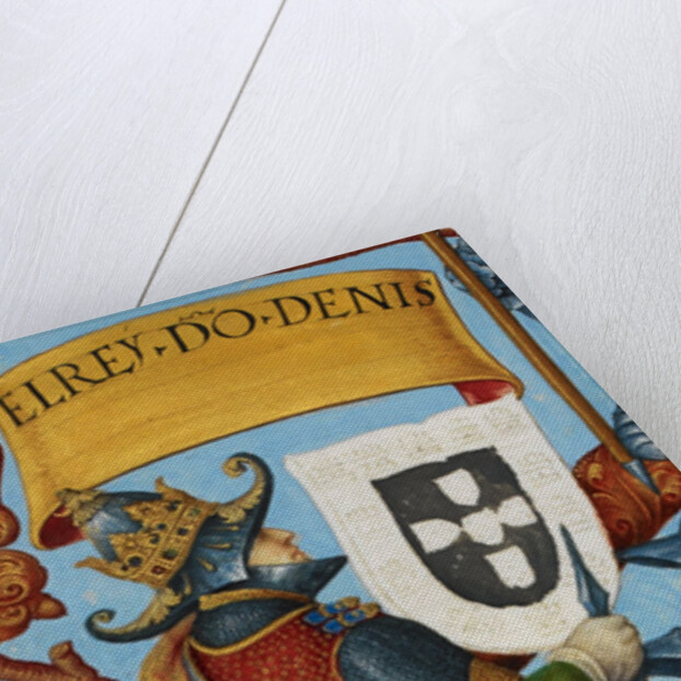 King Denis I of Portugal From Genealogia dos Reis de Portugal, ca 1530 by Anonymous