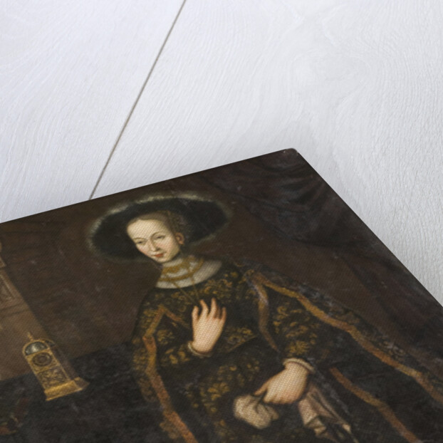 Portrait of Margareta Eriksdotter Vasa, sister of king Gustav I of Sweden by Anonymous