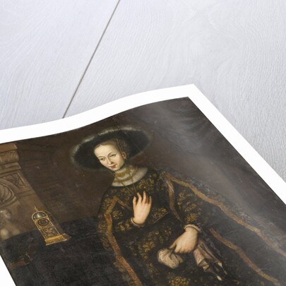 Portrait of Margareta Eriksdotter Vasa, sister of king Gustav I of Sweden by Anonymous