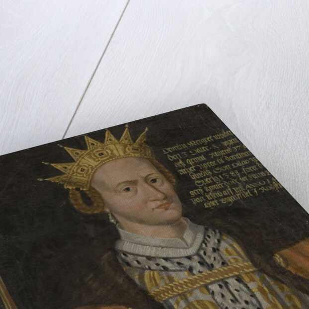 Portrait of Margaret I of Denmark by Anonymous