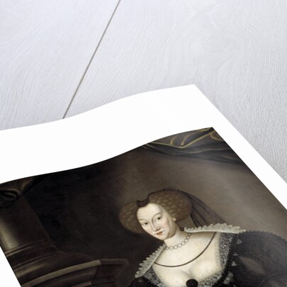 Portrait of Princess Maria Eleonora of Brandenburg, Queen of Sweden by Anonymous