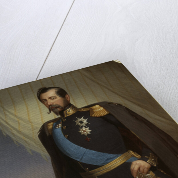 Portrait of Oscar I, King of Sweden and Norway, 1858 by Anonymous