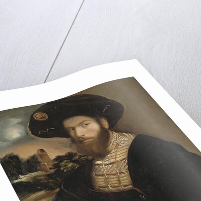 Portrait of a Man Wearing a Black Beret, ca 1530 by Anonymous