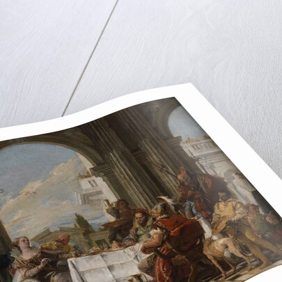 Cleopatras feast, ca 1742 by Anonymous