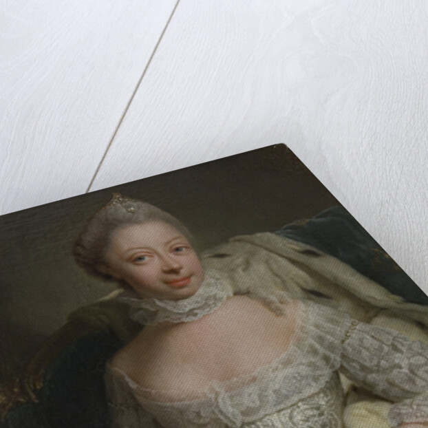 Portrait of Princess Charlotte of Mecklenburg-Strelitz, Queen of Great Britain, 1762 by Anonymous