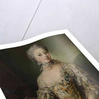 Portrait of Sophia Magdalena of Denmark, Queen of Sweden, 1766 by Anonymous
