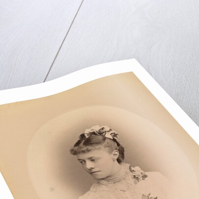 Portrait of Duchess Therese Petrovna of Oldenburg, Princess Romanovskaia, c. 1880 by Anonymous