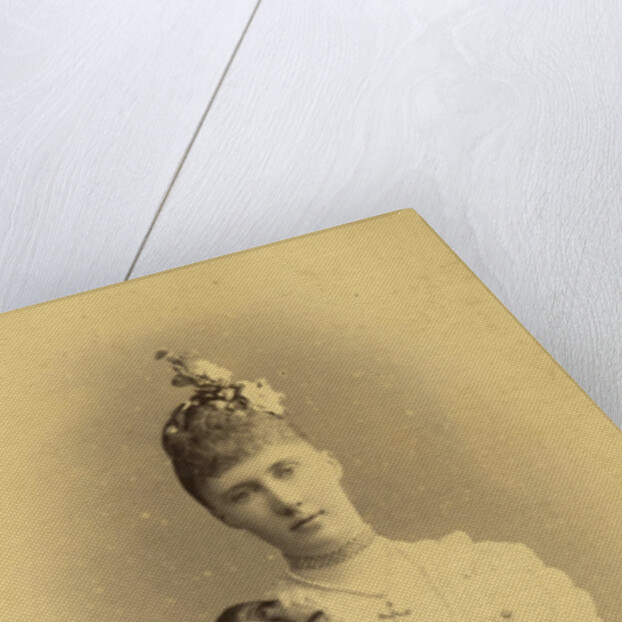 Portrait of Grand Duchess Elizaveta Mavrikievna of Russia, c. 1883-1884 by Anonymous