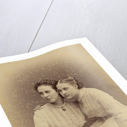 Portrait of Grand Duchess Alexandra Iosifovna and Grand Duchess Olga Constantinovna of R by Anonymous