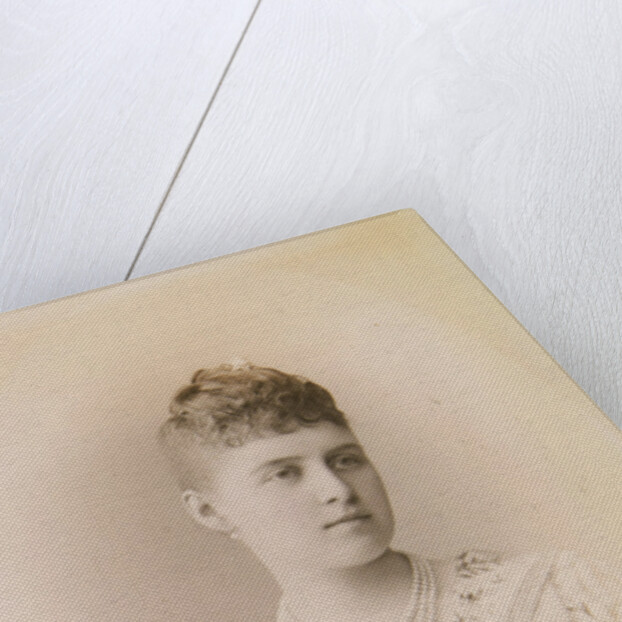 Portrait of Grand Duchess Alexandra Georgievna of Russia, 1889 by Anonymous